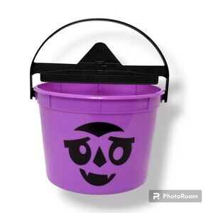 2023 McDonald's Purple Vampire Boo Bucket Halloween Happy Meal BUCKET ONLY